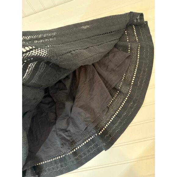 NWT Aerie Seamless Cable Square Neck Tee Shirt & Ruffle Mini Skirt Bundle Size L - Picture 7 of 10